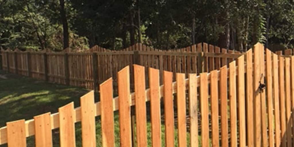 wood fence