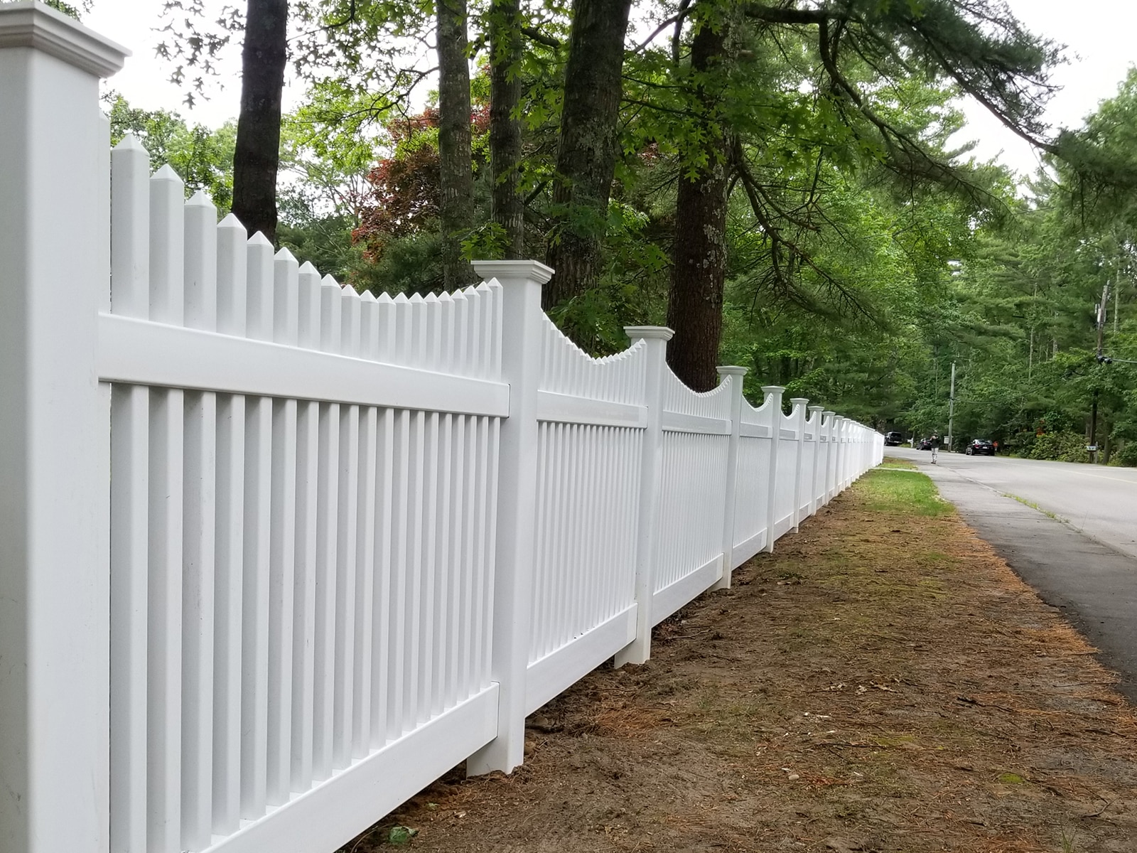 vinyl fence