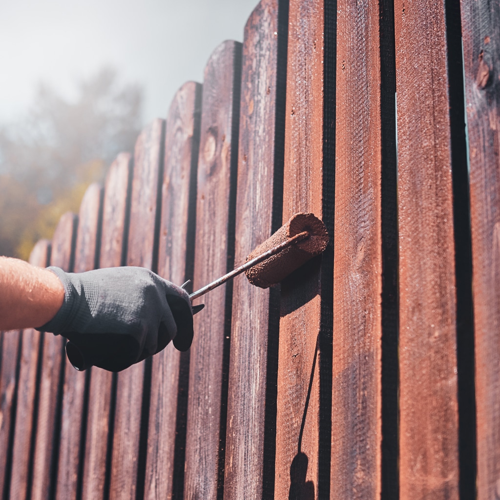 staining